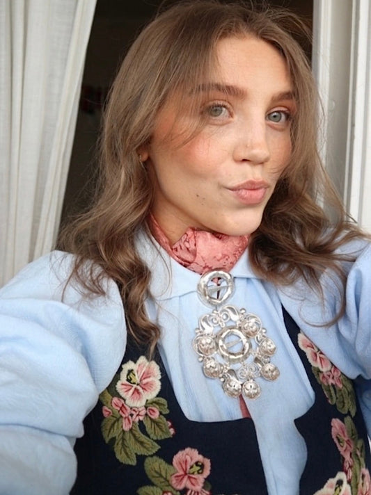 Fersken silke