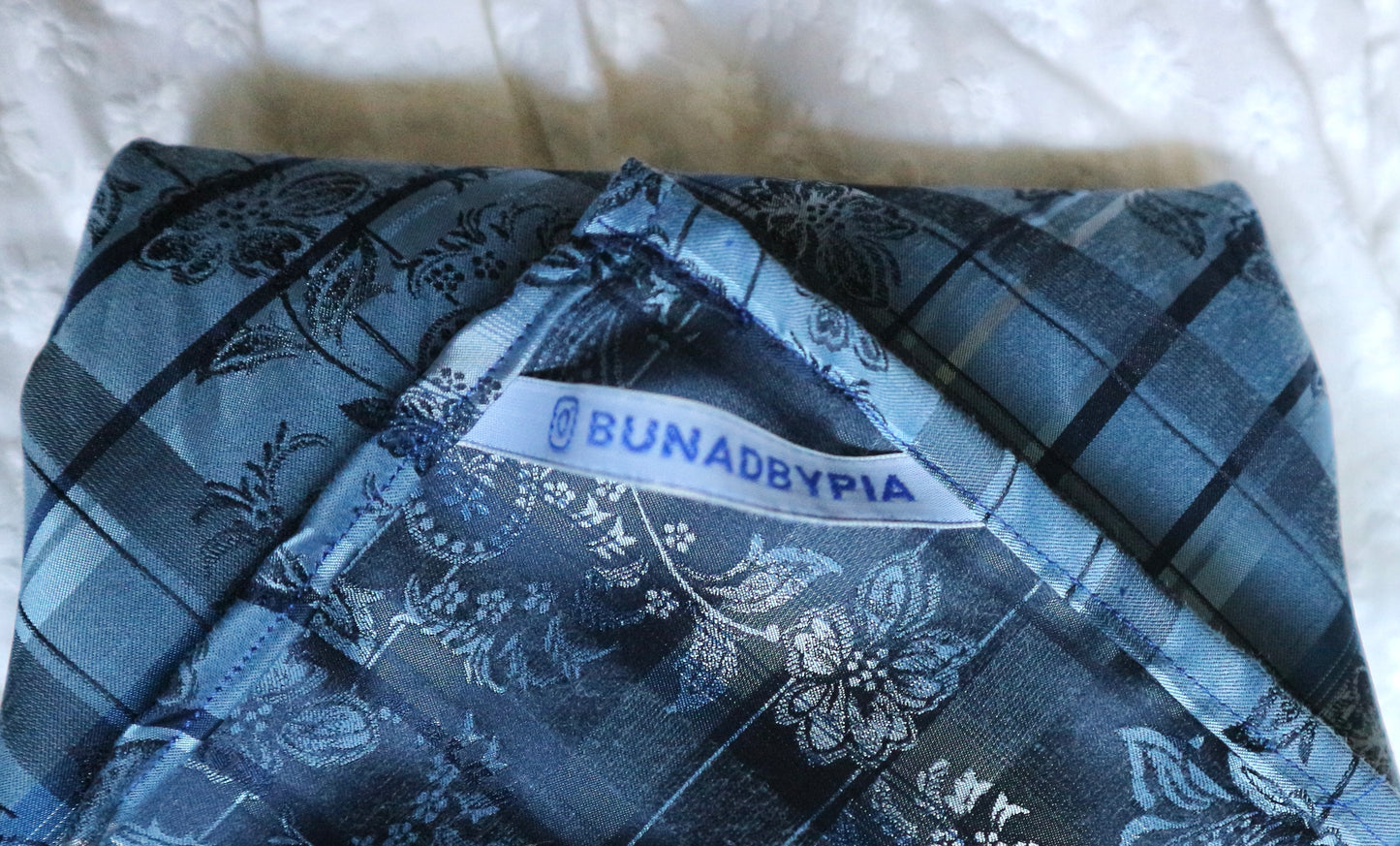 Blå Mønsterblanding